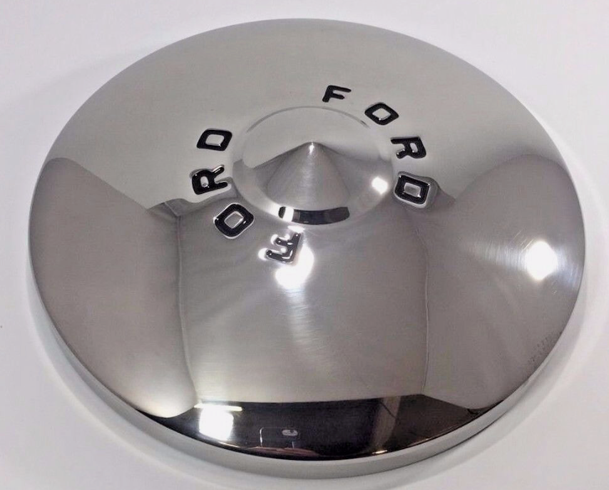 5-Pack Ford Hubcap Decals 10-1/4" – F100 Econoline Galaxie 1964-1967 Gloss Vinyl
